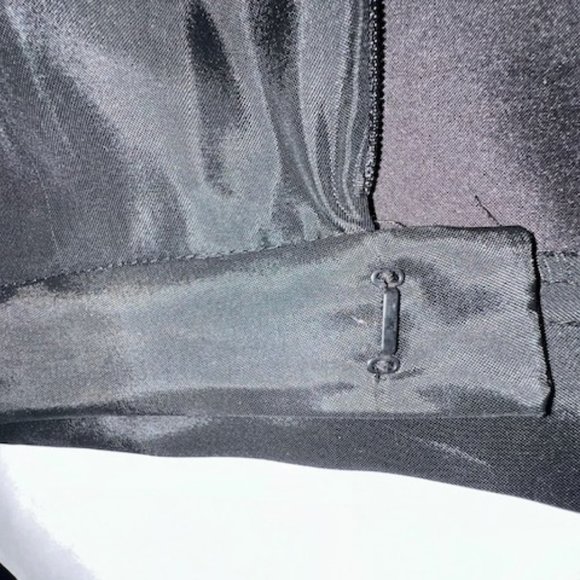 David’s Bridal Formal Black Embellished Halter Top with matching skirt Size 6 - Picture 15 of 15